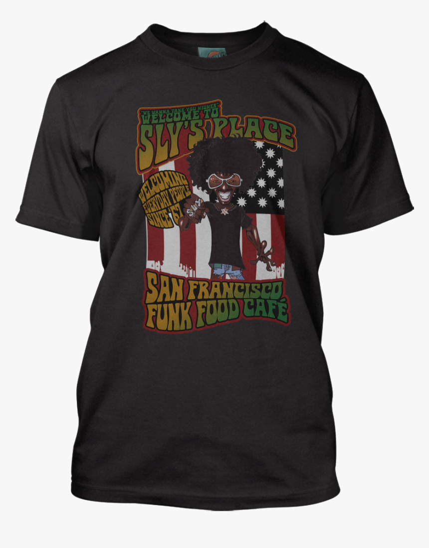 Sylvester Sly Stone Sly And The Family Stone Inspired - T Shirt Charlie Parker, HD Png Download