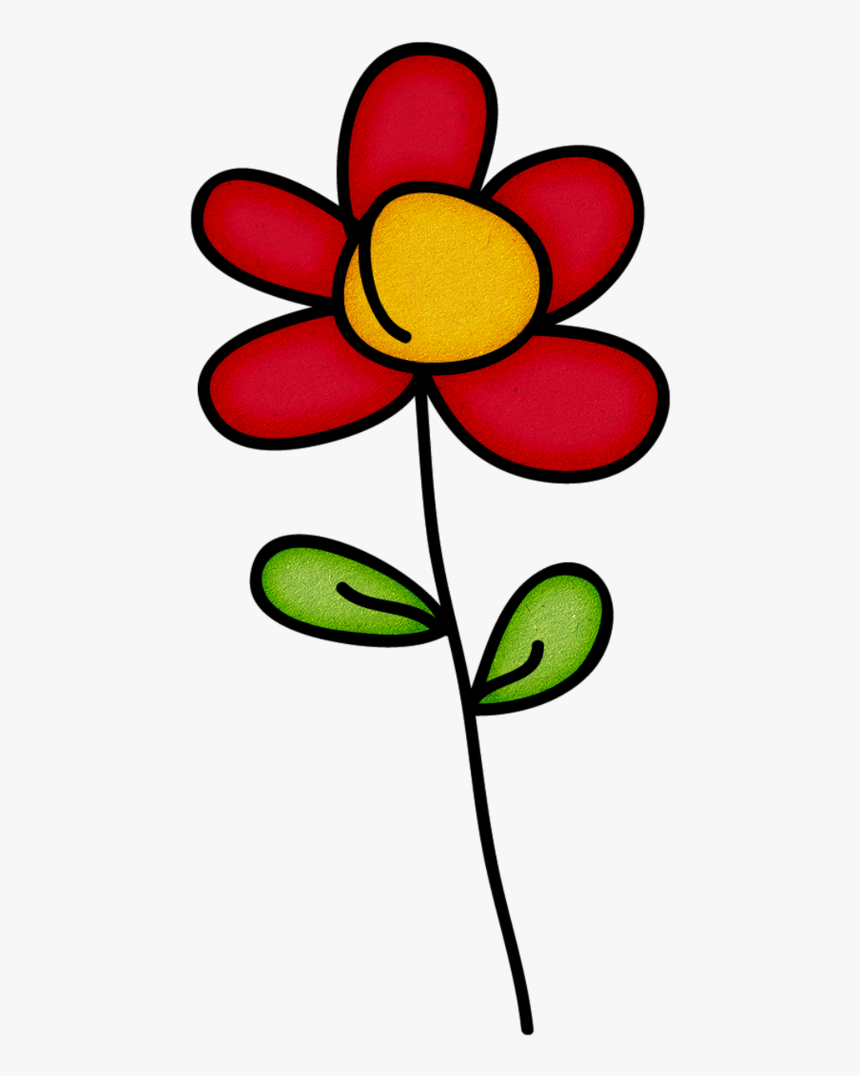 Clipart Flowers Bible - Doodle Flower Clip Art, HD Png Download