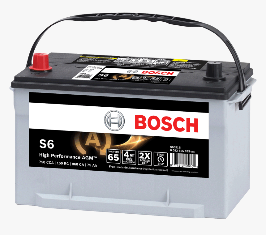 Bosch S6 Agm, HD Png Download