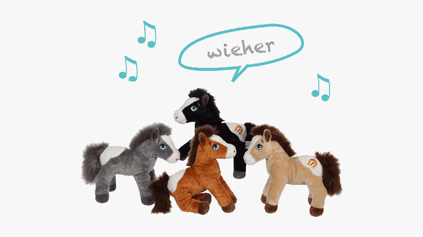 Wild Horses With Sound - Stuffed Toy, HD Png Download