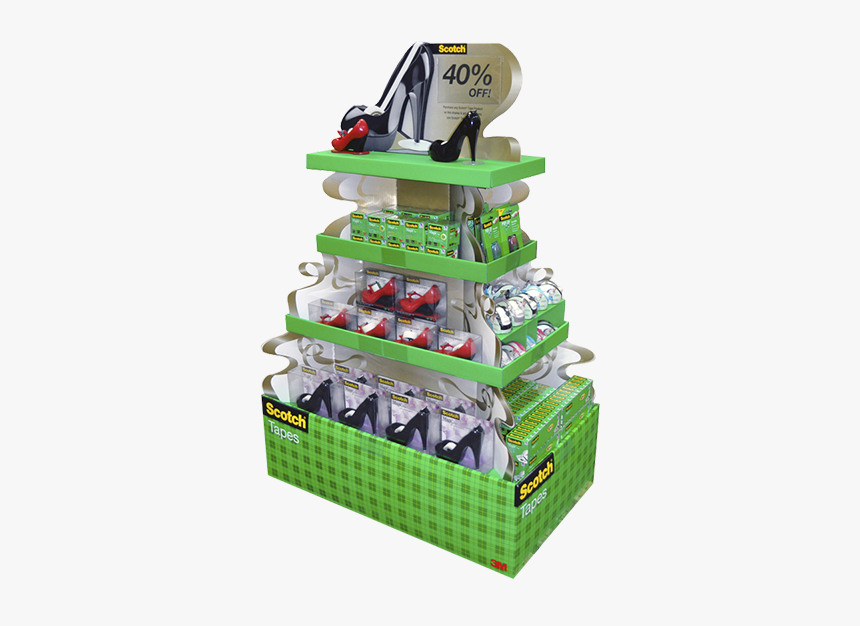 3m Tape W/stiletto Half Pallet - Construction Set Toy, HD Png Download