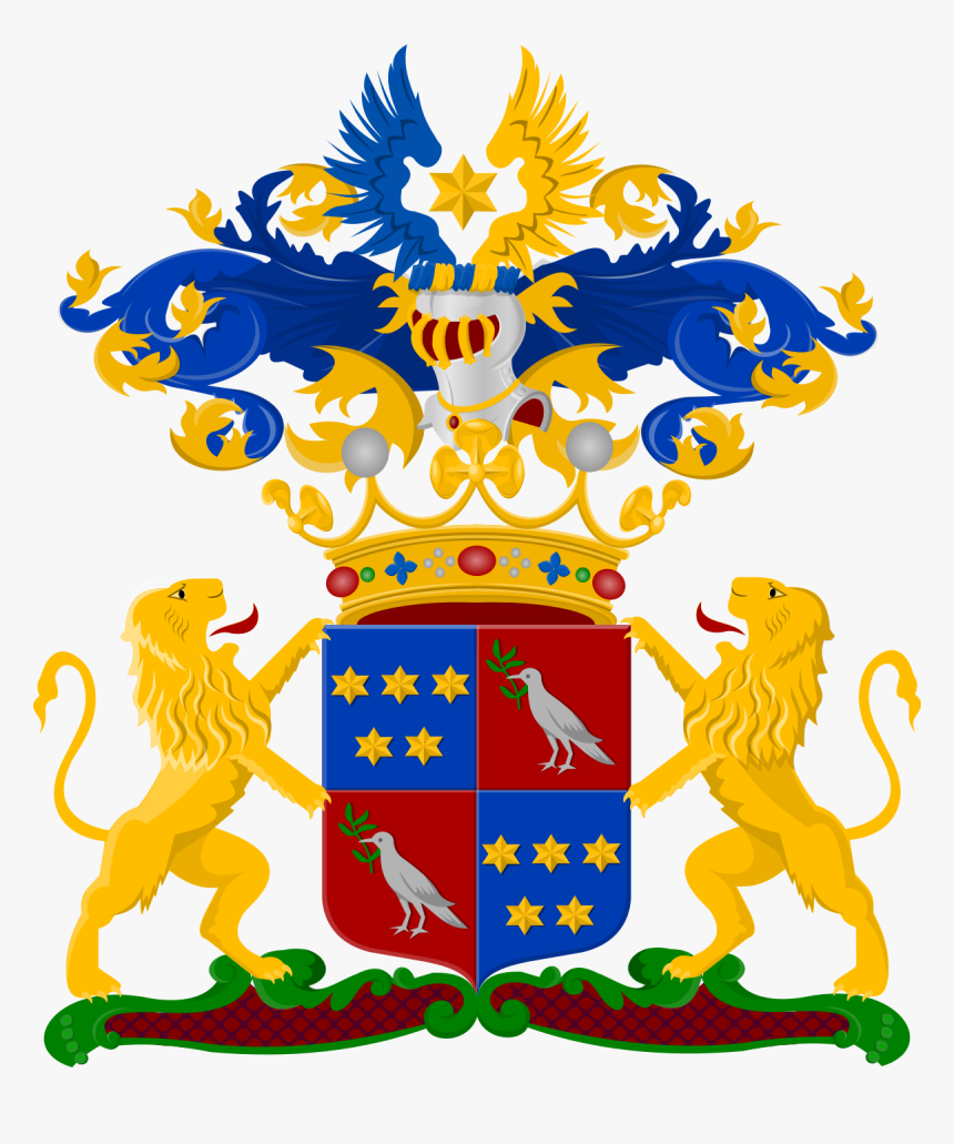 Van Den Bosch Family Crest, HD Png Download