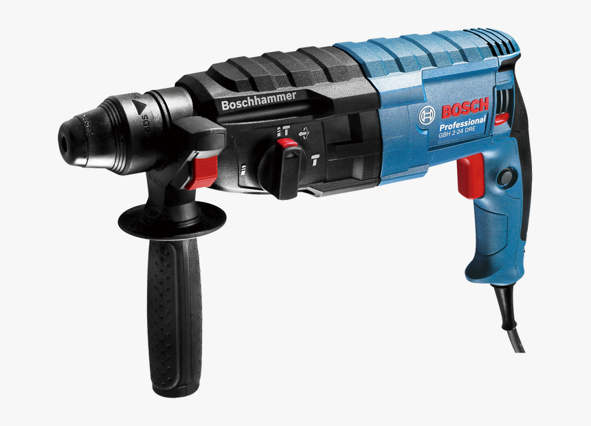 Transparent Electric Drill Clipart - Bosch Gbh 2 24 Dre, HD Png Download
