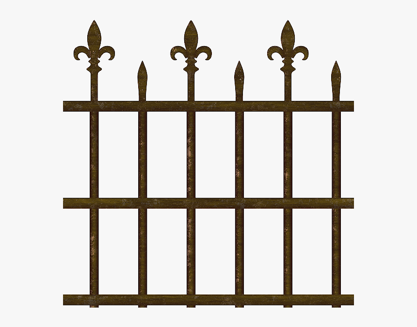 Old Fence Png - Old Metal Fence Png, Transparent Png