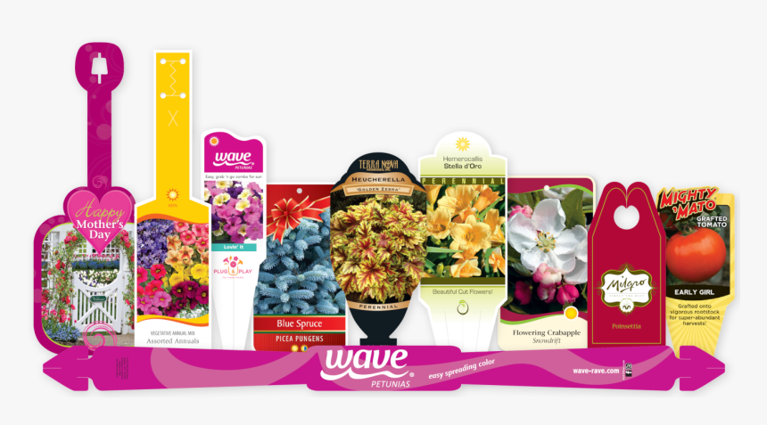Blank Stakes & Tags, Garden Center - Grape, HD Png Download