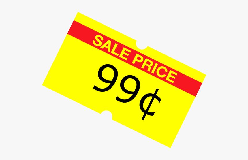 99 Cent Sticker Png, Transparent Png , Transparent Png Image - PNGitem