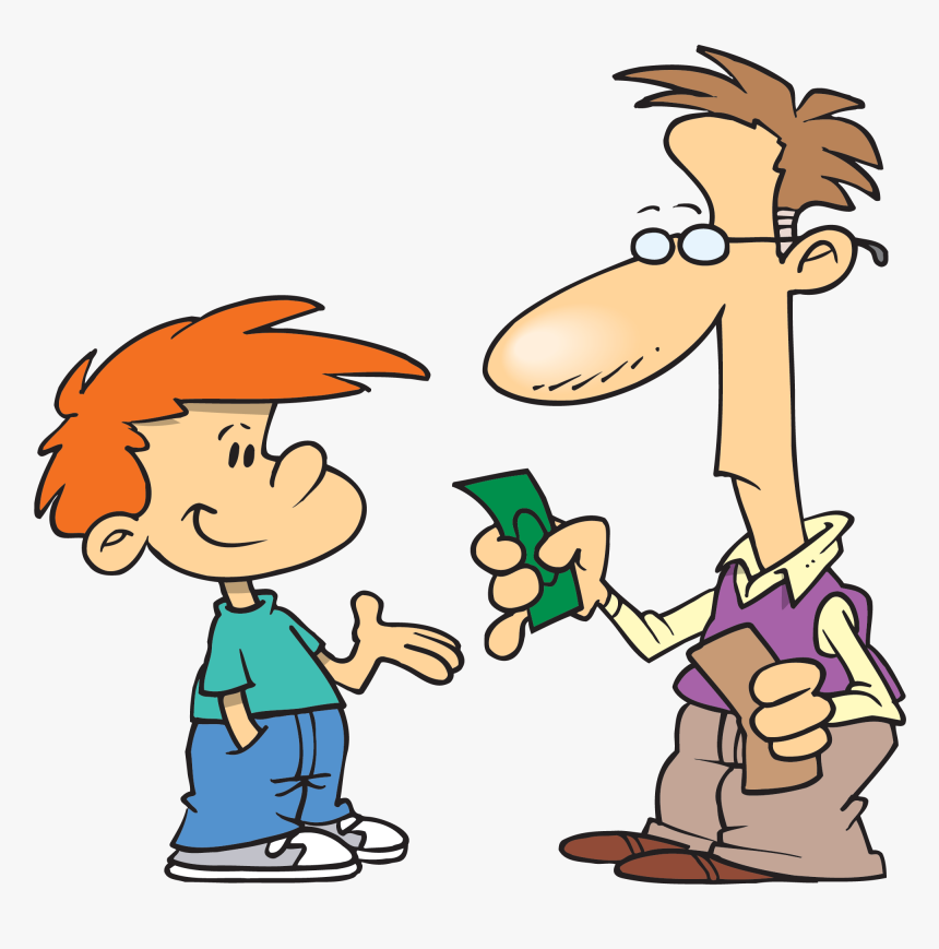 Salesperson Free On Dumielauxepices - Allowance Clipart, HD Png Download