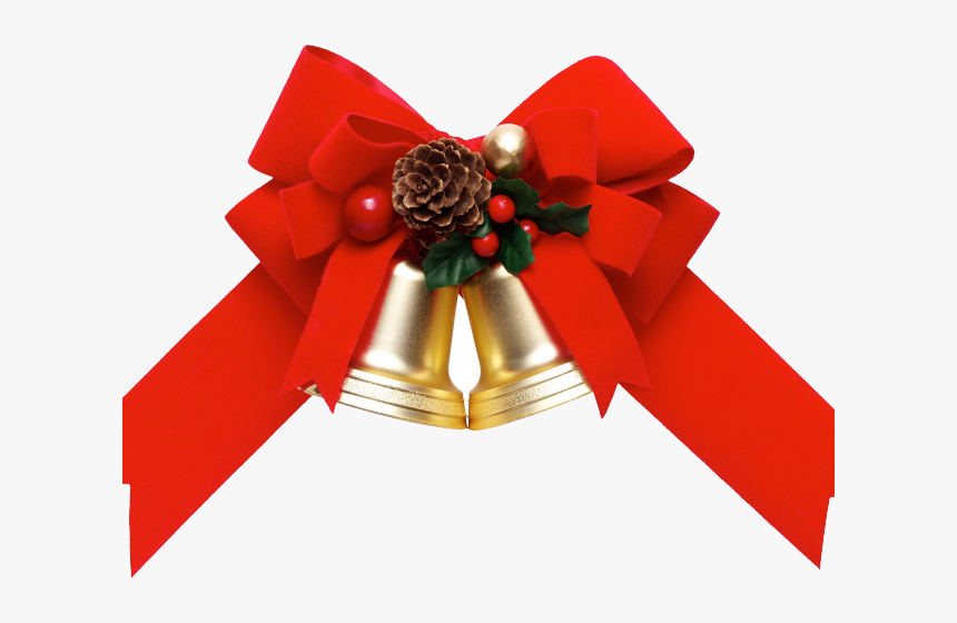 Christmas Ribbon Clipart Present Bow - Christmas Ribbon Dog Png, Transparent Png