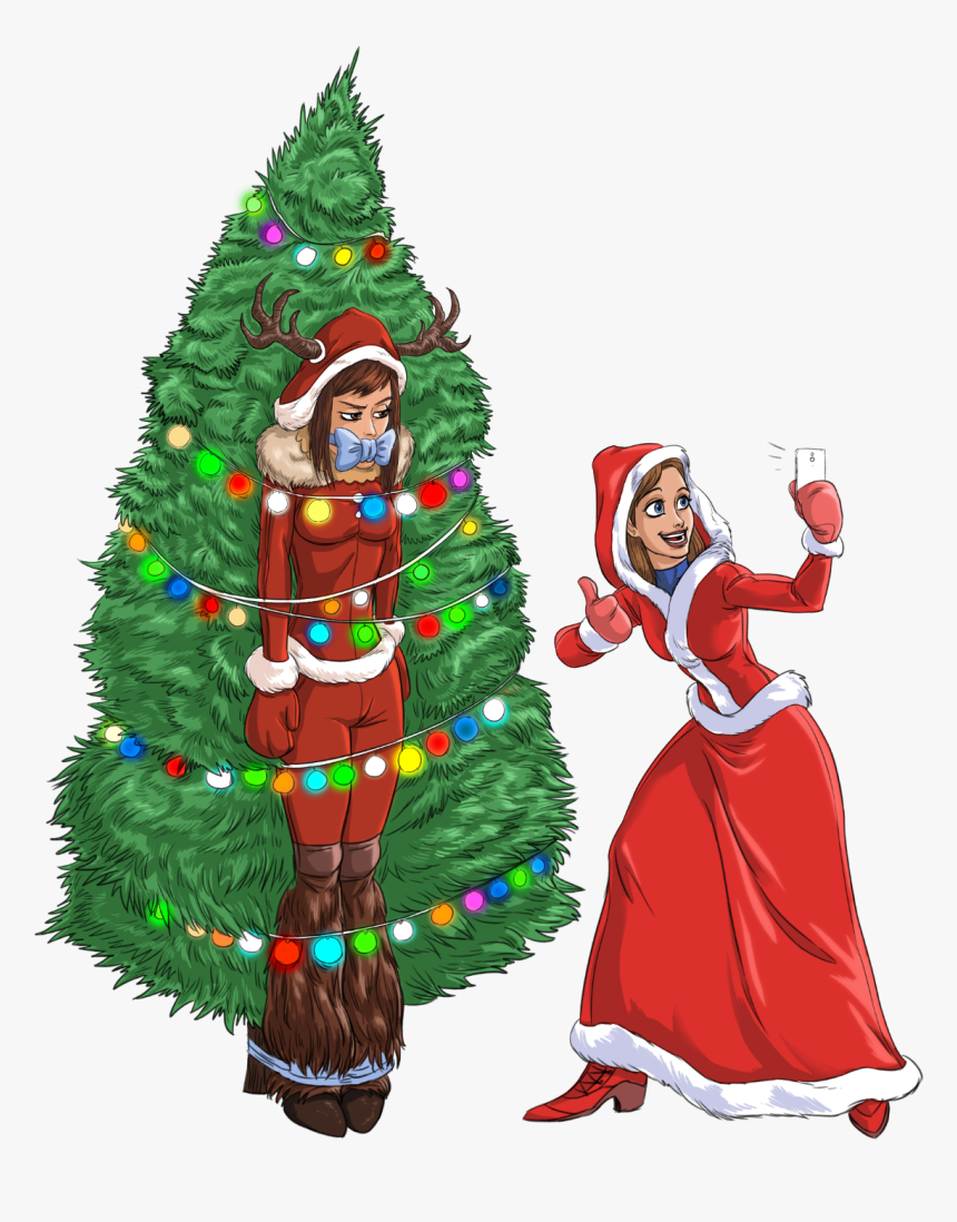 Bunny & Alissa Christmas Large - Christmas Day, HD Png Download