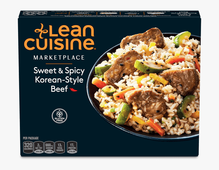 Sweet & Spicy Korean-style Beef Image - Lean Cuisine Sweet And Spicy Korean Style Beef, HD Png Download