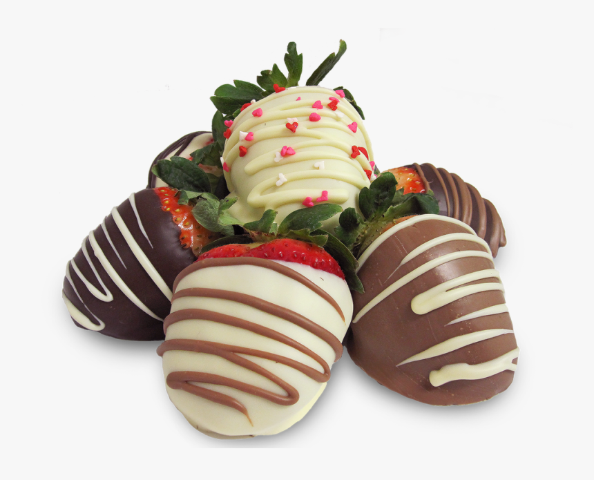 Dipped Strawberries - Chocolate Covered Strawberries Png, Transparent Png