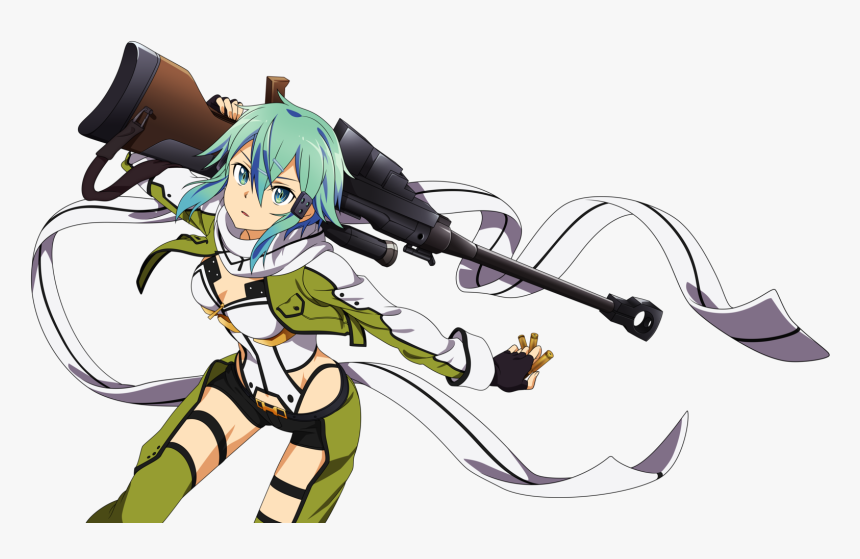 Sao Transparent Fatal Bullet - Sword Art Online Sinon Png, Png Download