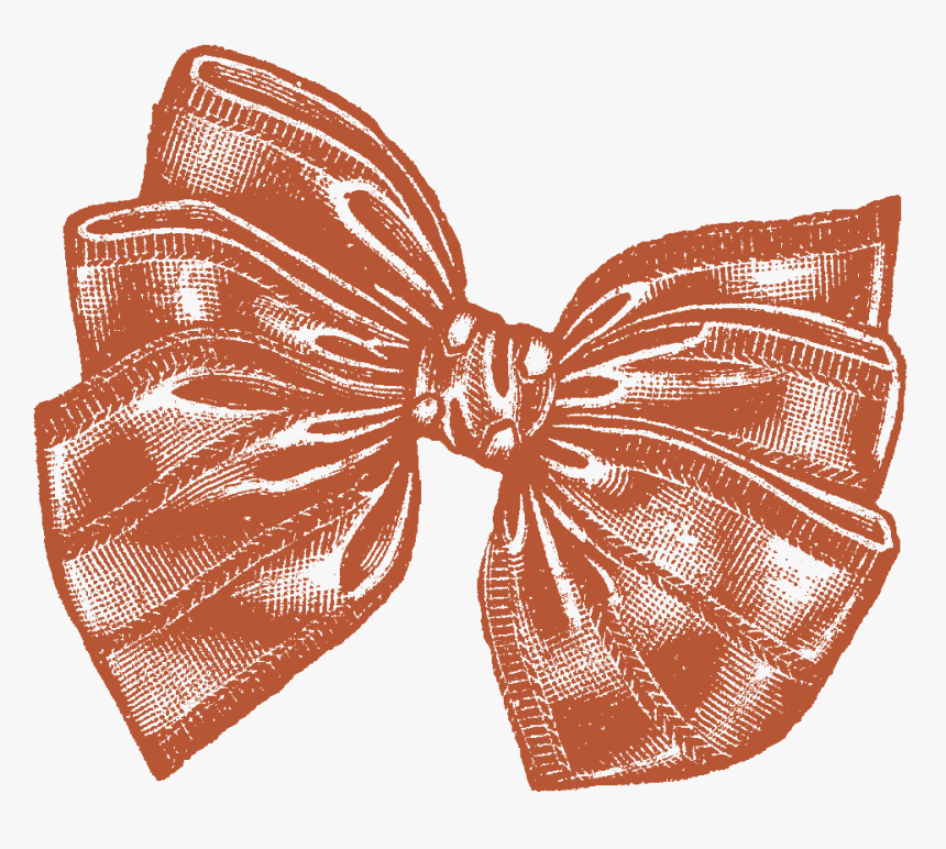 Vintage Bow Png, Transparent Png