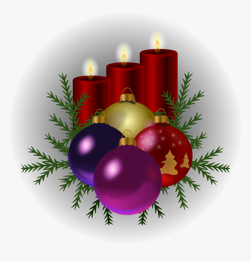 Transparent Christmas Ornament - Public Domain Free Christmas Clip Art, HD Png Download