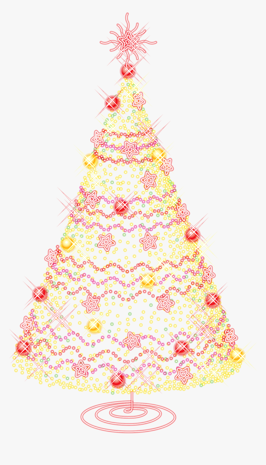 Christmas Tree Transparent, HD Png Download