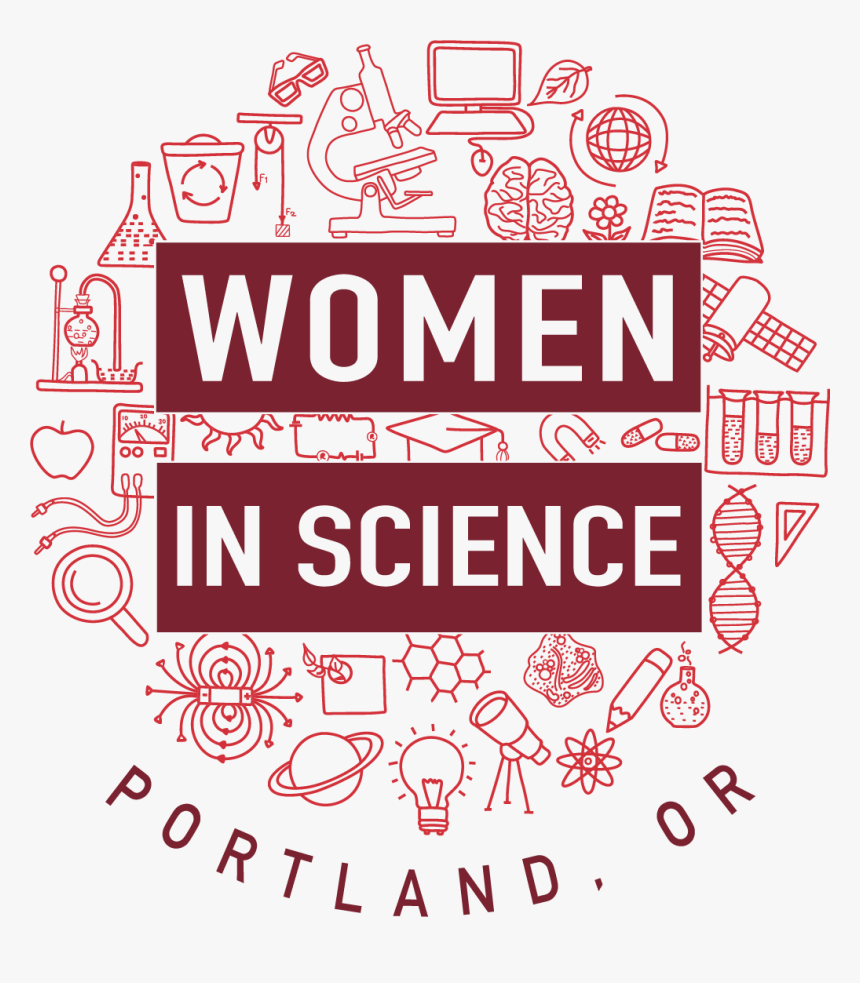Women In Science Portland Logo - Portland, HD Png Download