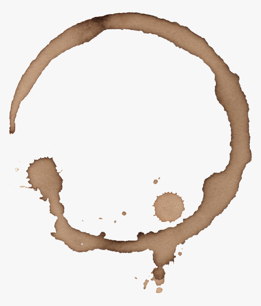 Coffee Ring Stain Png, Transparent Png