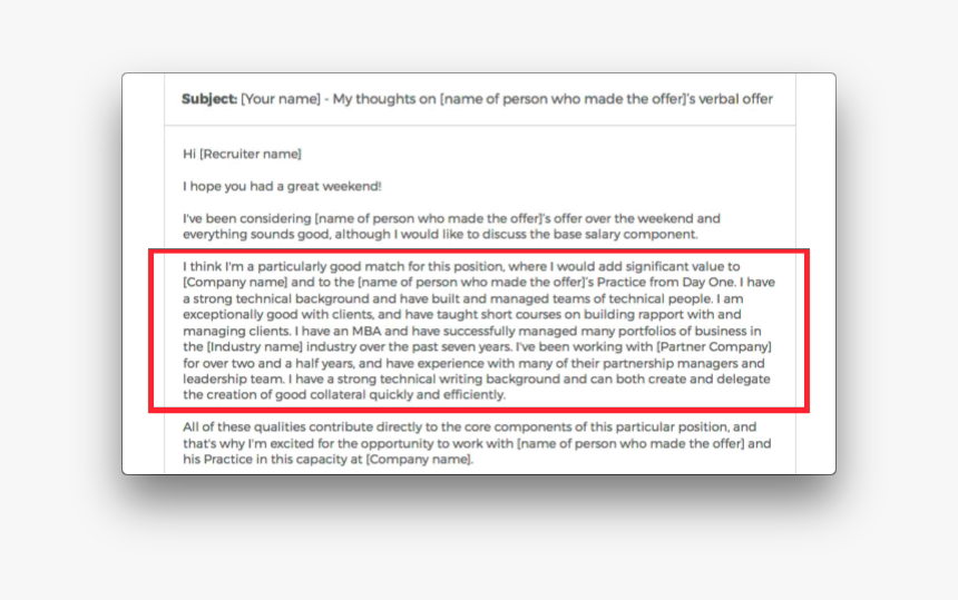 Salary Negotiation Email, HD Png Download