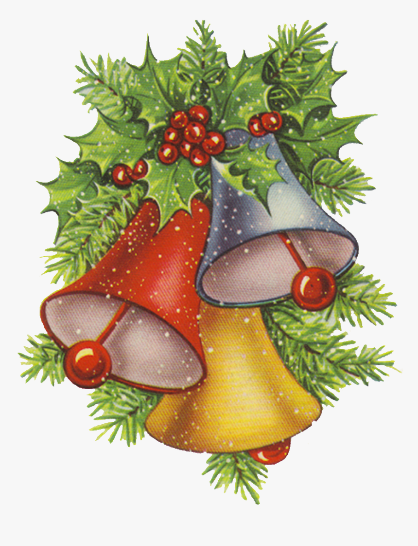 Clip Art Christmas Bells, HD Png Download