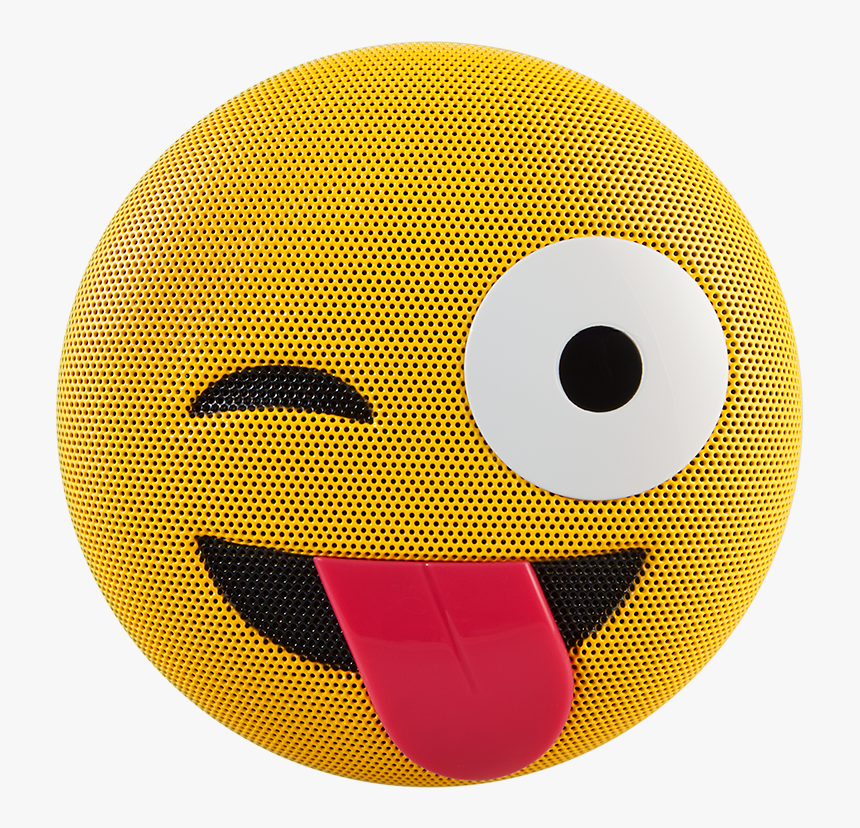 Jamoji Winking Tongue Out Wireless Bluetooth Speaker - Jamoji Speaker, HD Png Download