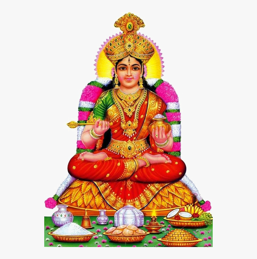 Lakshmi Mata Png Transparent Image - Sri Annapoorneshwari, Png Download