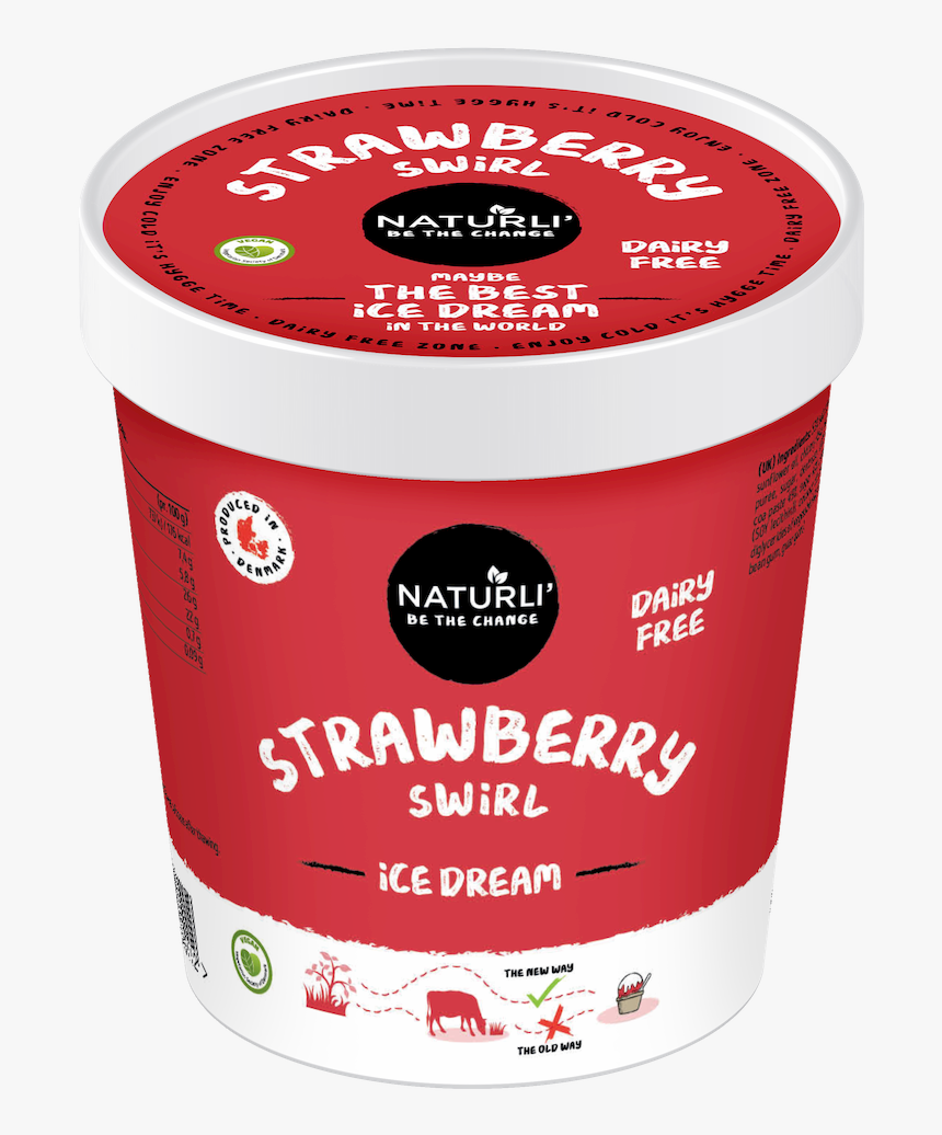 Naturli Is Jordbær, HD Png Download