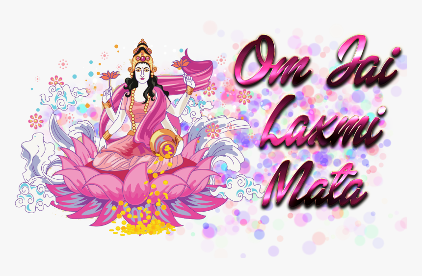 Om Jai Laxmi Mata Png Images - Laxmi Ji Vector, Transparent Png