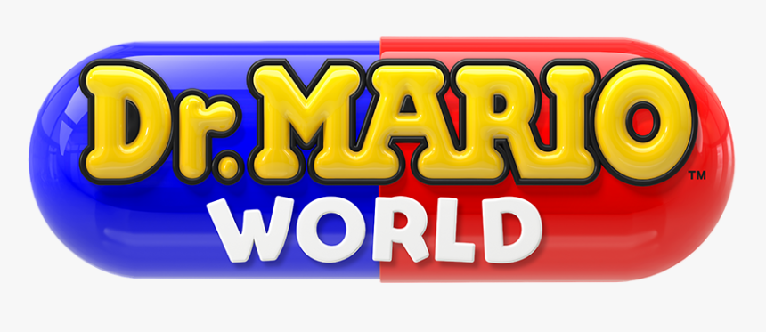 Dr Mario World Logo Png, Transparent Png