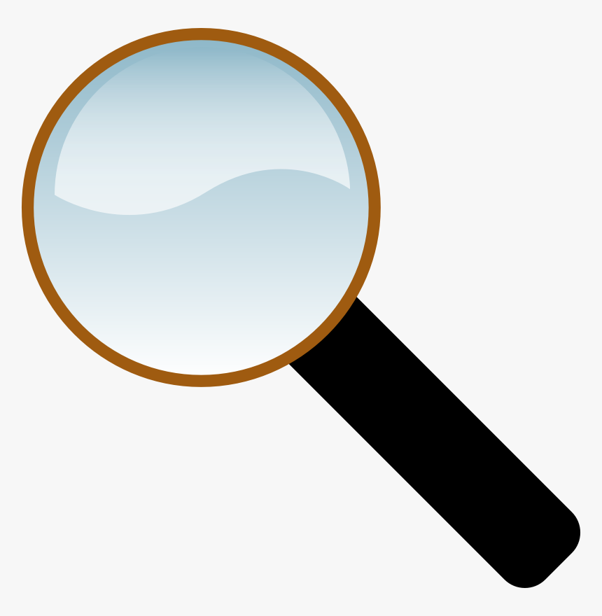 Circle,line,magnifying Glass - Zoom Tool In Ms Paint, HD Png Download