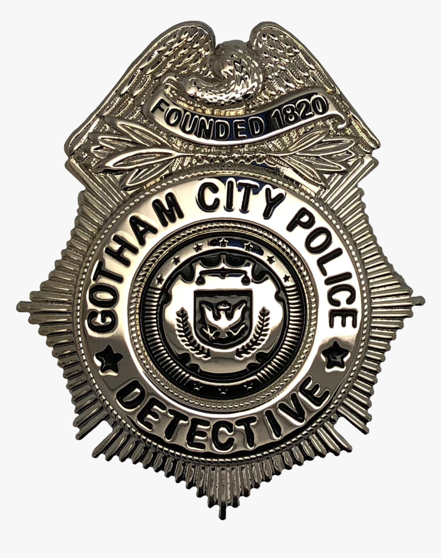 Gotham City Detective Shield, HD Png Download