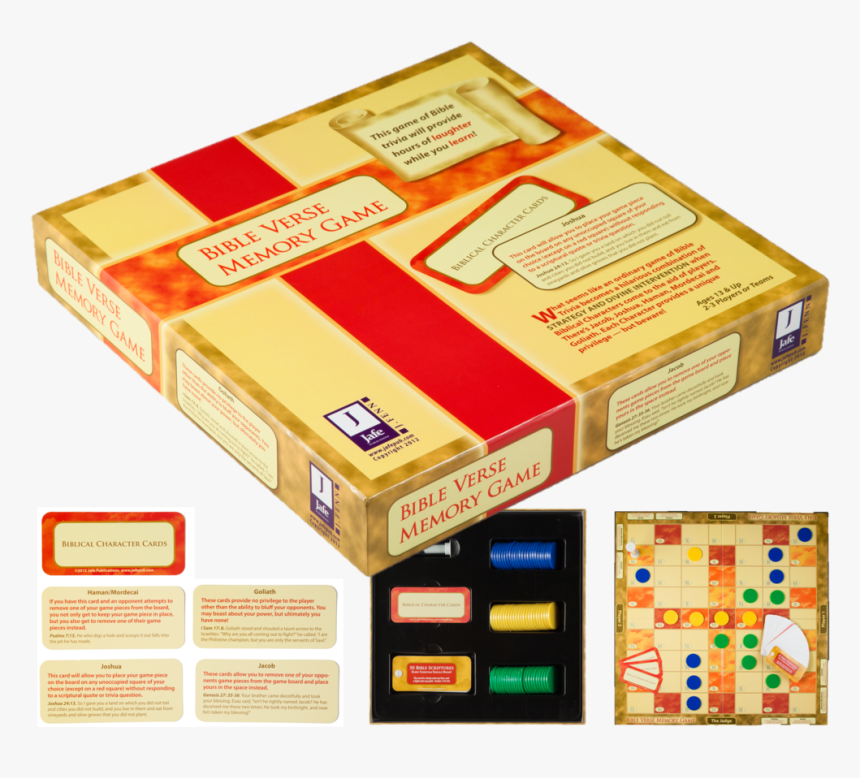 The Bible Verse Memory Game Provides The Perfect Opportunity - Board Game, HD Png Download