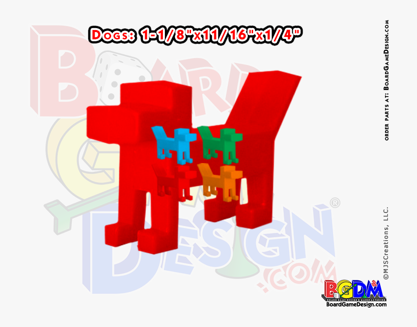 Dog Player Pieces, Dogopoly, Dog Monopoly Game Player - Game Board Players Pieces, HD Png Download