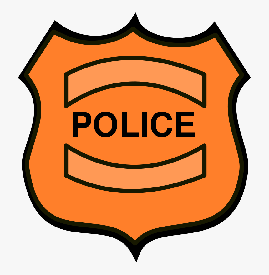 Police Badge Clip Art Free - Clipart Of Police Badge, HD Png Download
