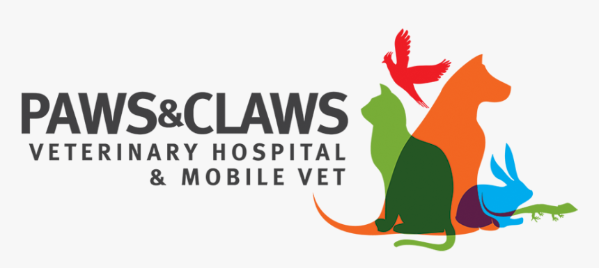 Paws & Claws Veterinary Hospital & Mobile Vet - Paws And Claws Logo, HD Png Download
