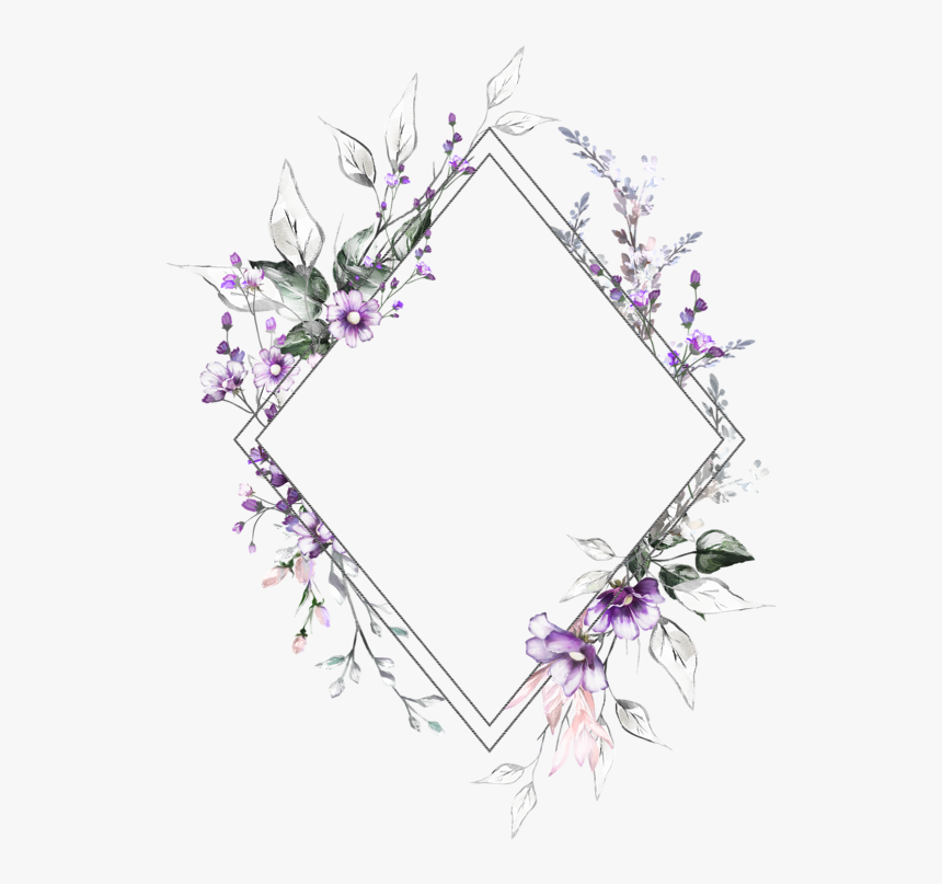 Lavender Wedding Table Numbers, HD Png Download