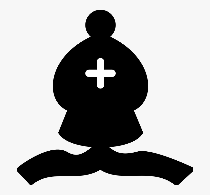 Chess, Bishop, Figure, Piece, Back, Game, Play - Chess Black Bishop Png, Transparent Png