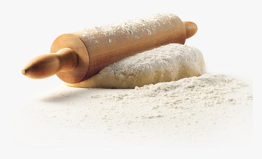 Flour Png Pic - Rolling Pin Dough Transparent, Png Download