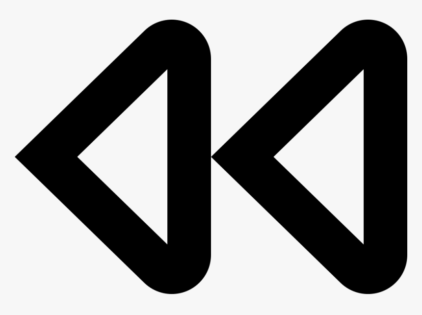 Fast Rewind - Sign, HD Png Download