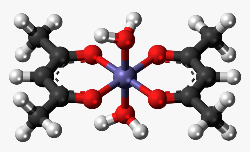 Nickel Acetylacetonate 3d Ball - Biphenyl Planar, HD Png Download