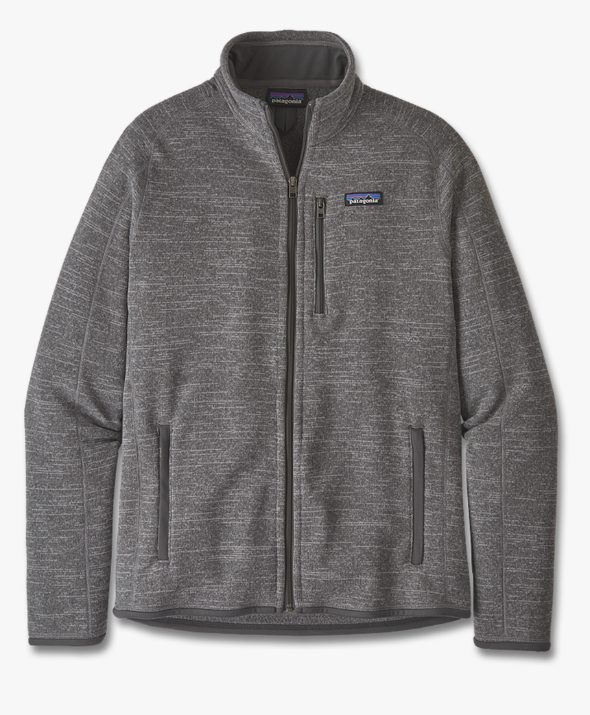 Patagonia Men S Better Sweater Jacket - Patagonia Better Sweater Zip Jacket Nickel, HD Png Download