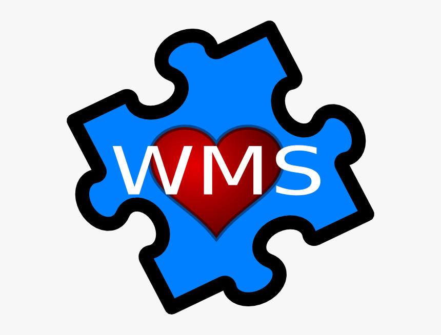 Wms Autism Team Svg Clip Arts - Green Puzzle Clipart, HD Png Download