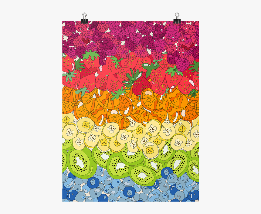 Illos Clippy Fruit - Motif, HD Png Download