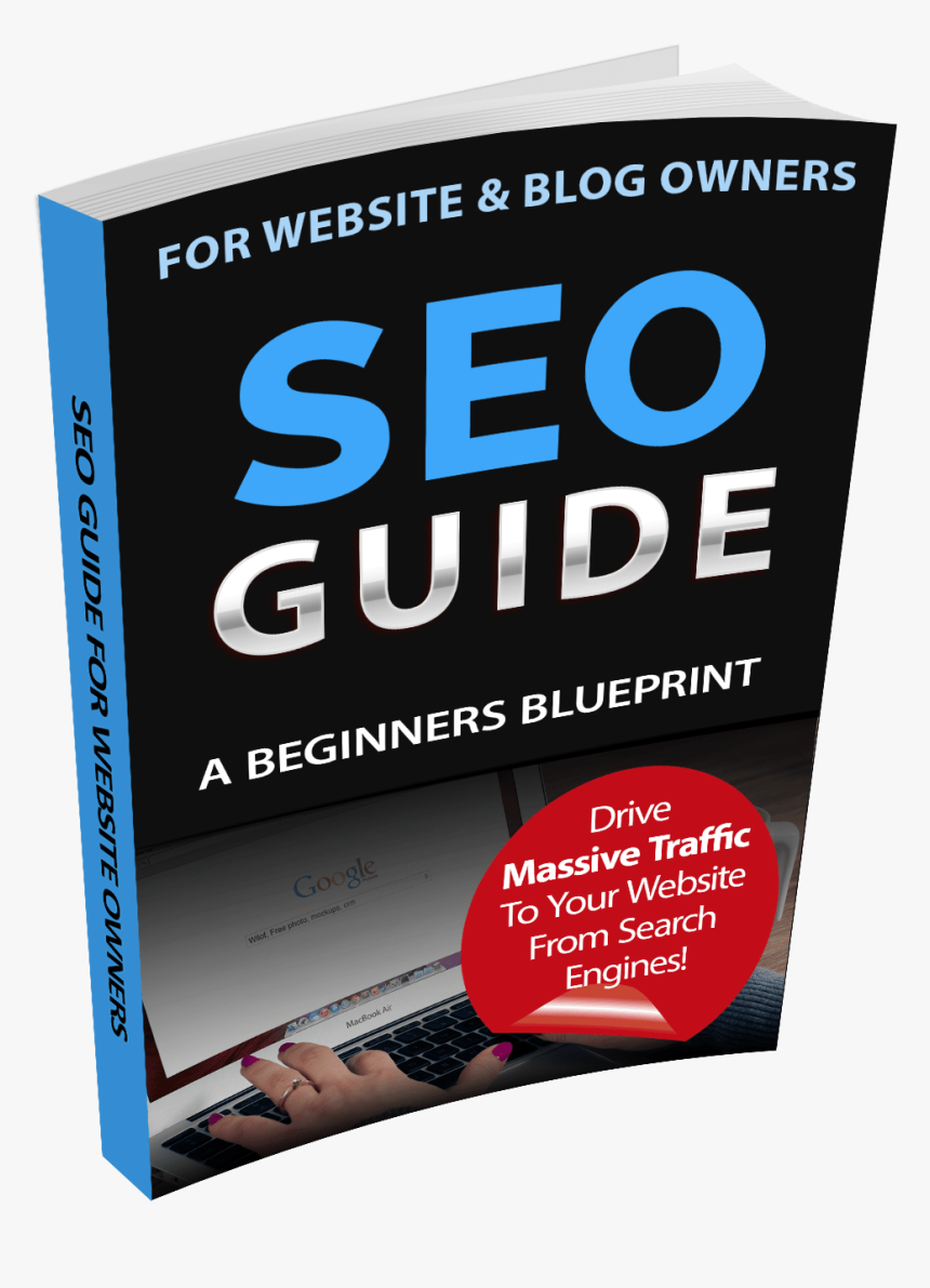 Seo Guide Blue Print For Beginners - Graphic Design, HD Png Download