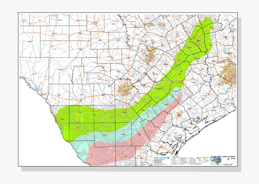 Eagle Ford Trend, HD Png Download