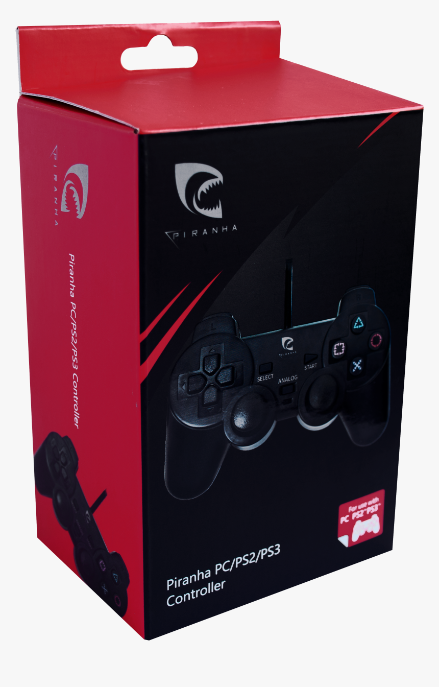 Piranha Pc/ps2/ps3 Controller - Piranha Ps3 Controller, HD Png Download