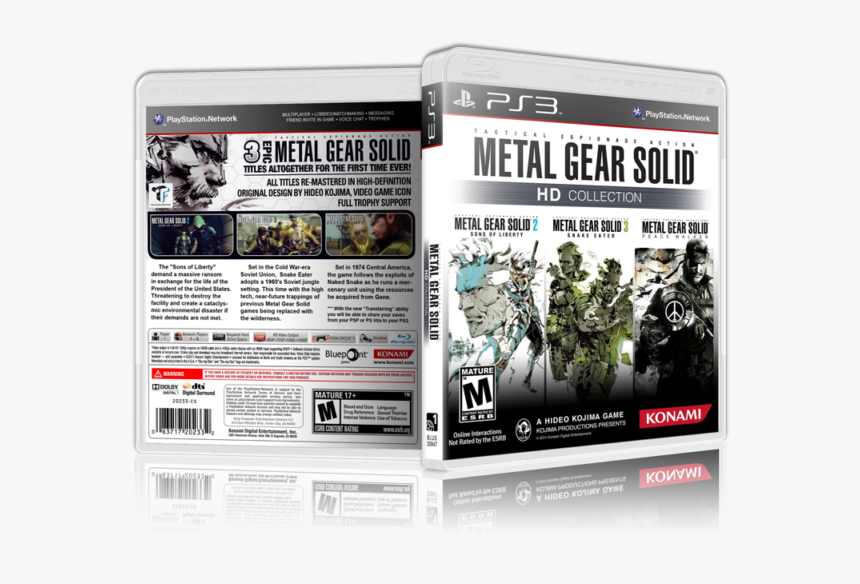 Picture 1 Of - Metal Gear Solid Trilogia, HD Png Download