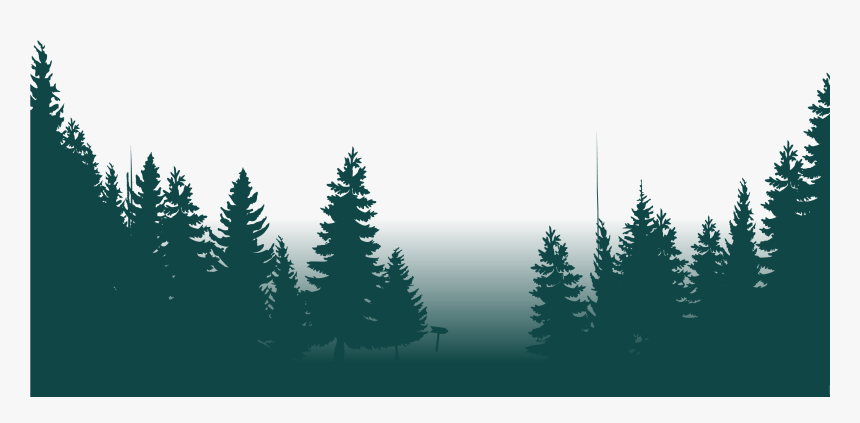 The Forest Png - Christmas Tree, Transparent Png