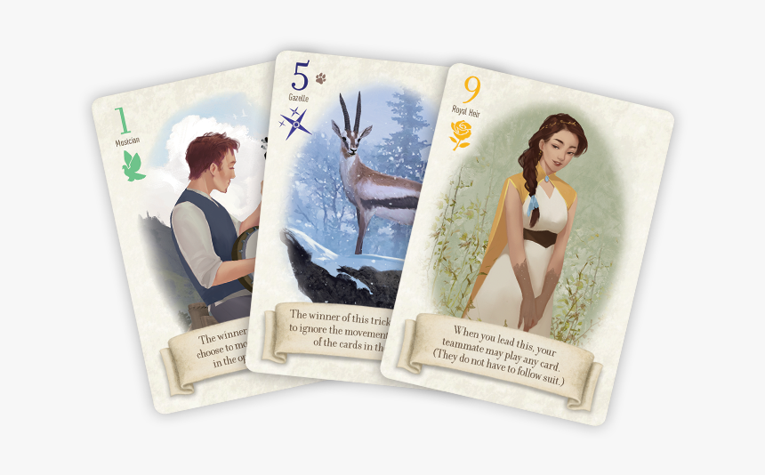 Three Cards From The Fox In The Forest Duet - Fox In The Forest Duet, HD Png Download