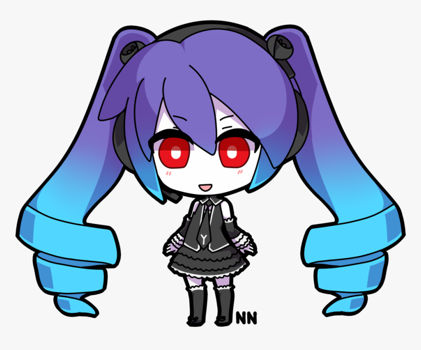 Miku Hatsune Chibi Neko, HD Png Download