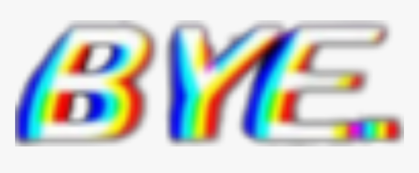 #bye - Bye Glitchy, HD Png Download